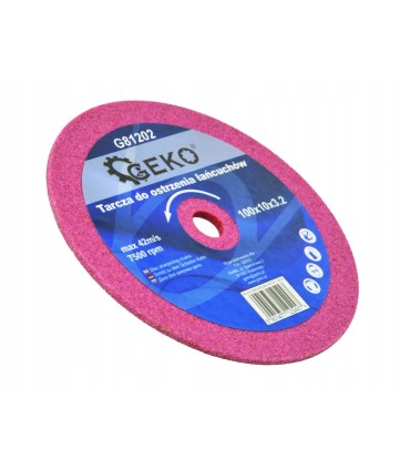 Tarcza Do Ostrzenia Łańcuchów 100x10x3.2 Łańcucha Precyzyjne Ostrzenie