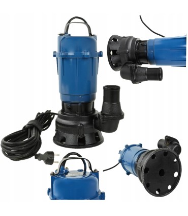 POMPA DO SZAMBA WODA CZYSTA BRUDNA ROZDRABNIACZEM CAŁKOWICIE ZATAPIALNA