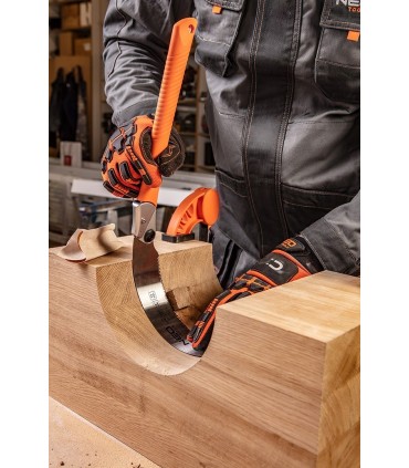 RĘKAWICE ROBOCZE OCHRONNE Z MAGNESEM 10'' NEO POWŁOKA GUMOWA NA PALCACH