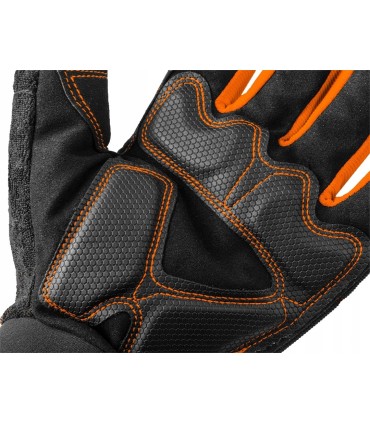 RĘKAWICE ROBOCZE OCHRONNE Z MAGNESEM 10" BEZ PALCÓW NEO PRECYZYJNY CHWYT