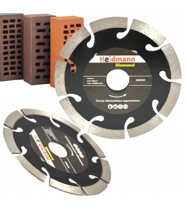 TARCZA DIAMENTOWA GŁĘBOKIE CIĘCIE 125MM RÓWNOMIERNY WYSOKI NASYP DIAMENTOWY