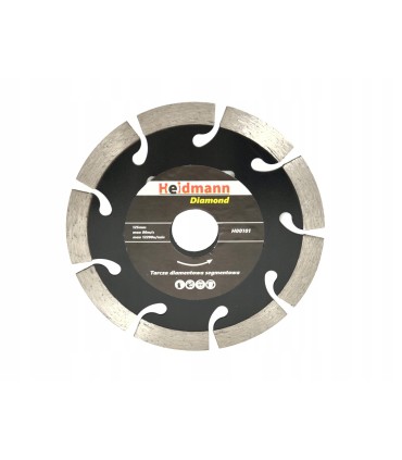 TARCZA DIAMENTOWA GŁĘBOKIE CIĘCIE 125MM RÓWNOMIERNY WYSOKI NASYP DIAMENTOWY