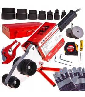 Zgrzewarka do Zgrzewania Rur PCV do Kształtek PP Polifuzyjna Solidny Zestaw