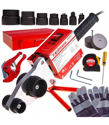 Zgrzewarka do Zgrzewania Rur PCV do Kształtek PP Polifuzyjna Solidny Zestaw