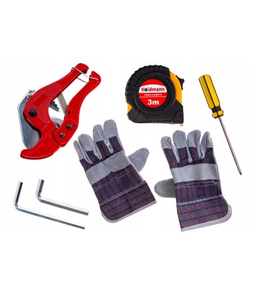 Zgrzewarka do Zgrzewania Rur PCV do Kształtek PP Polifuzyjna Solidny Zestaw