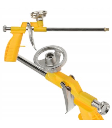PISTOLET DO PIANKI PIANY MONTAŻOWEJ ALUMINIOWA DO PRAC BUDOWLANYCH IZOLACJI