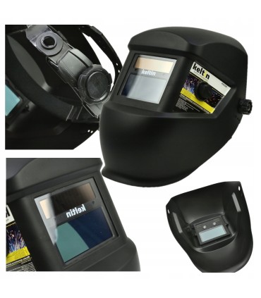 MASKA PRZYŁBICA SPAWALNICZA SAMOŚCIEMNIAJĄCA UV IR LEKKA Z REGULACJĄ