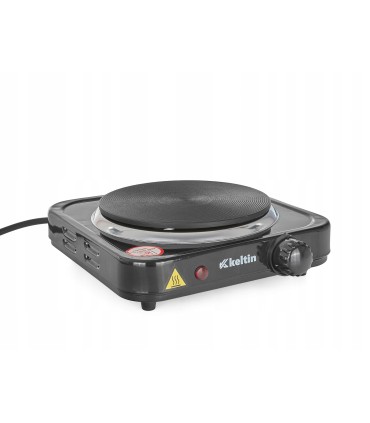 KUCHENKA GAZOWA ELEKTRYCZNA PŁYTA JEDNOPALNIKOWA 1000W KEMPING KOMPAKTOWA