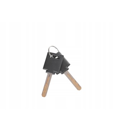 ZAPIĘCIE DO ROWERU ROWEROWE NA KLUCZ 12x800MM STALOWE ZESTAW 2 KLUCZE