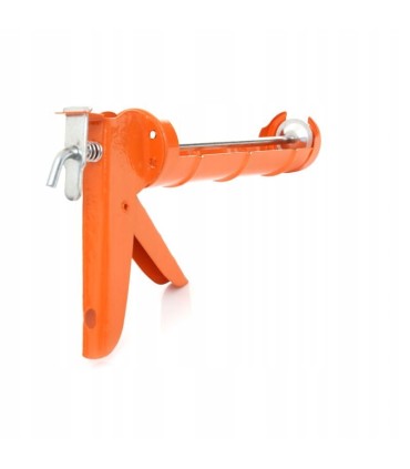 WYCISKACZ PISTOLET DO MAS SILIKONU TUB ALUMINIUM SOLIDNA KONSTRUKCJA