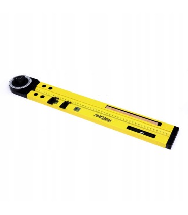 POZIOMICA-KĄTOMIERZ NASTAWNY 3W1 0° do 270° FUNKCJA CYRKLA 50CM KOMPAKTOWA