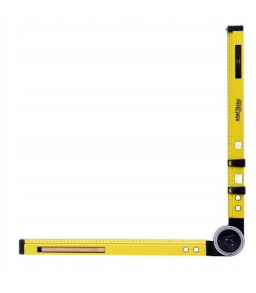 POZIOMICA-KĄTOMIERZ NASTAWNY 3W1 0° do 270° FUNKCJA CYRKLA 50CM KOMPAKTOWA