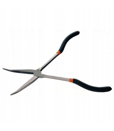 SZCZYPCE DŁUGIE WYGIĘTE 20° WYSOKIEJ JAKOŚCI STAL HARTOWANA ERGONOMICZNE