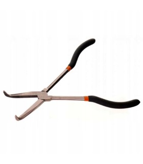 SZCZYPCE DŁUGIE WYGIĘTE 90 STOPNI ANTYPOŚLIZGOWA GUMA ERGONOMICZNE