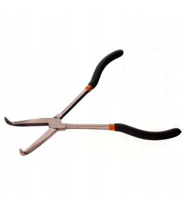 SZCZYPCE DŁUGIE WYGIĘTE 90 STOPNI ANTYPOŚLIZGOWA GUMA ERGONOMICZNE