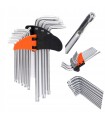KLUCZE IMBUSOWE TORX T10-50 9EL IMBUSY TYP L Z OTWOREM STAL CRV ORGANIZER