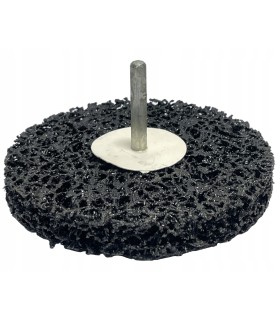 DYSK TRZPIENIOWY DO RDZY WŁOS MURZYNA 100MM TARCZA ŚCIERNA NA TRZPIENIU