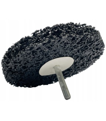 DYSK TRZPIENIOWY DO RDZY WŁOS MURZYNA 100MM TARCZA ŚCIERNA NA TRZPIENIU