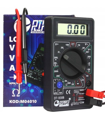 MULTIMETR CYFROWY MIERNIK PRĄDU UNIWERSALNY