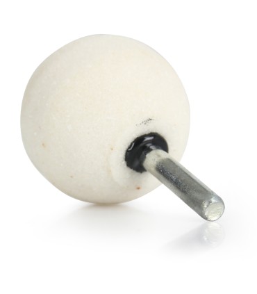 ŚCIERNICA KULISTA CERAMICZNA DO SZLIFOWANIA METALU STALI FI40 TRZPIEŃ METAL