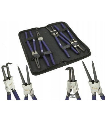 SZCZYPCE SEGERA 12" ZESTAW ZEWNĘTRZNE WEWNĘTRZNE PRAKTYCZNY POKROWIEC 4SZT