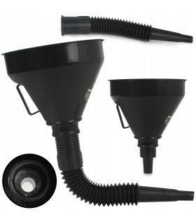 LEJEK PLASTIKOWY DO PALIWA Z SITKIEM