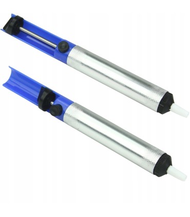 LUTOWNICA PRECYZYJNA KOLBOWA MULTIMETR ODSYSACZ DUŻY ZESTAW ETUI CYNA GĄBKA