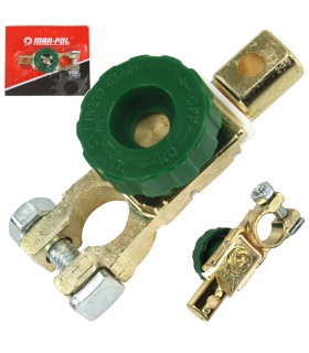 WYŁĄCZNIK MASY AKUMULATORA HEBEL RYGIEL KLEMA 500A 12/24V BIEGUN UJEMNY