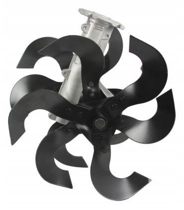 GLEBOGRYZARKA PRZYSTAWKA DO KOSY 28MM 9T NAKŁADKA WAŁEK 9 FREZÓW