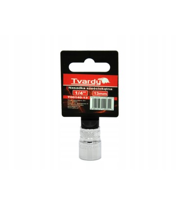 NASADKA SZEŚCIOKĄTNA 1/4" 13MM 25GW TRWAŁOŚĆ I ODPORNOŚĆ NA OBCIĄŻENIA