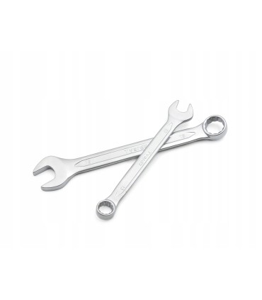 ZESTAW KLUCZY PŁASKO-OCZKOWYCH KLUCZE 25 ELEMENTÓW 6-32 MM 25 GW STAL CRV