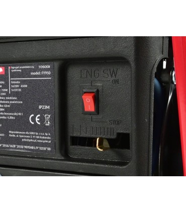 AGREGAT SPALINOWY PRĄDOTWÓRCZY 2KM 720W DWUSUWOWY 66cc MIESZANKA