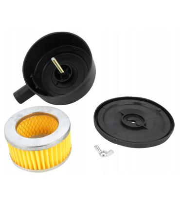 FILTR POWIETRZA DO KOMPRESORA 1/2 200-400L WLOTOWY DO SPRĘŻARKI PLASTIKOWY
