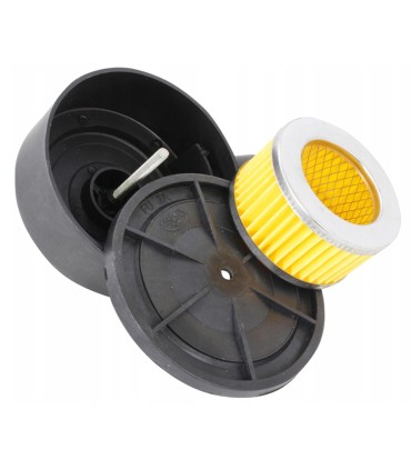 FILTR POWIETRZA DO KOMPRESORA 1/2 200-400L WLOTOWY DO SPRĘŻARKI PLASTIKOWY
