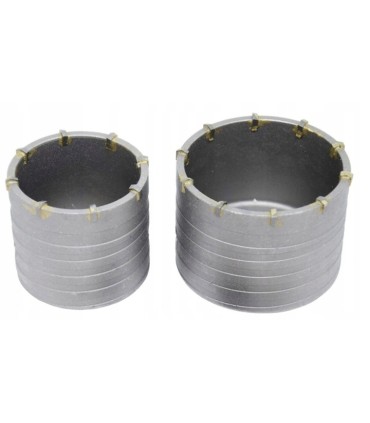 FREZY DO BETONU MURU SDS PLUS OTWORNICE 65MM + 80MM ZESTAW WYSOKA JAKOŚĆ