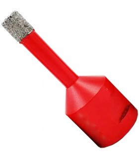 OTWORNICA 10 MM KORONKA DIAMENTOWA DO GLAZURY GWINT M14 DO SZLIFIEREK