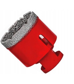 OTWORNICA 65 MM KORONKA DIAMENTOWA DO GLAZURY GWINT M14 DO SZLIFIEREK