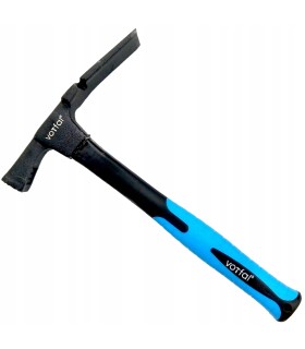 MŁOTEK MURARSKI GUMOWA RĘKOJEŚĆ TRZONEK WŁÓKNO SZKLANE FIBERGLASS 600G