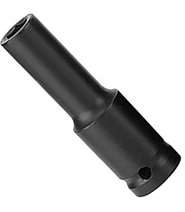 Nasadka Udarowa Długa Sześciokątna 1/2" 10mm Trwała Stal Chromowo-Wanadowa