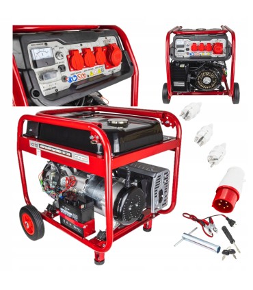 AGREGAT SPALINOWY PRĄDOTWÓRCZY 8,5kW 17KM Z ELEKTRONICZNYM STARTEM 8500W