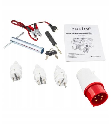 AGREGAT SPALINOWY PRĄDOTWÓRCZY 8,5kW 17KM Z ELEKTRONICZNYM STARTEM 8500W