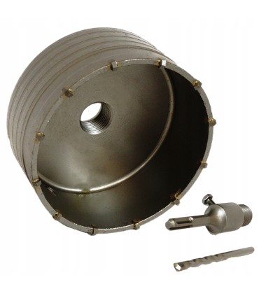OTWORNICA FREZ DO BETONU 125MM SDS PLUS DO CEGŁY GLAZURY PŁYT GIPSOWYCH
