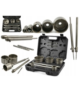 OTWORNICE WIDIOWE DO BETONU 9EL 30-100MM SDS+ MAX KORONY WIERTARSKIE