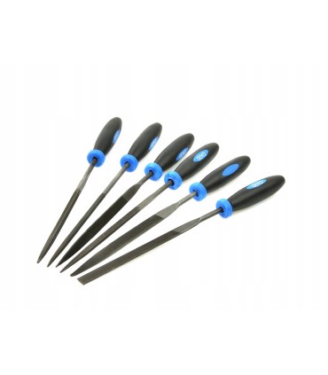 ZESTAW PILNIKÓW IGLAKÓW DO METALU ZDZIERAKI 6SZT STAL WĘGLOWA WYSOKA JAKOŚĆ