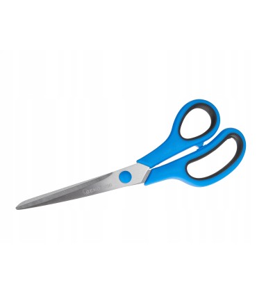 NOŻYCZKI 210MM DŁUGIE WYGIĘTE OSTRE BIUROWE ZE STALI NIERDZEWNEJ 1.8MM