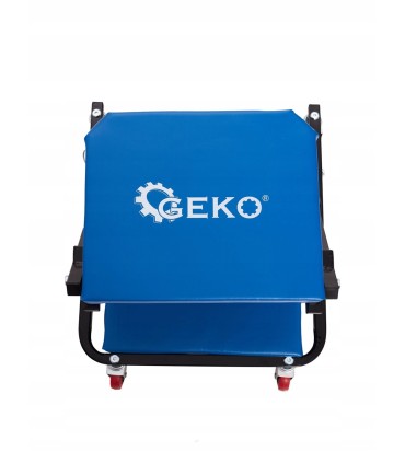 LEŻANKA WARSZTATOWA 2 W 1 FUNKCJA STOŁKA TABORET KOMFORTOWA TAPICERKA