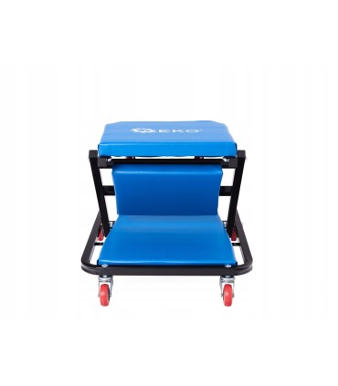 LEŻANKA WARSZTATOWA 2 W 1 FUNKCJA STOŁKA TABORET KOMFORTOWA TAPICERKA