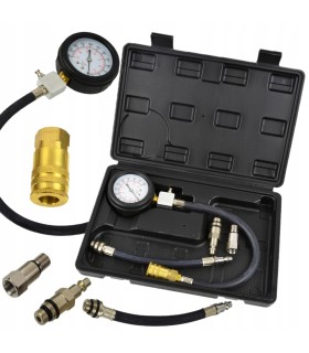 TESTER POMIARU CIŚNIENIA SPRĘŻANIA BENZYNY W SILNIKACH BENZYNOWYCH MANOMETR