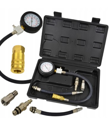 TESTER POMIARU CIŚNIENIA SPRĘŻANIA BENZYNY W SILNIKACH BENZYNOWYCH MANOMETR
