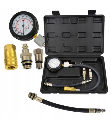 TESTER POMIARU CIŚNIENIA SPRĘŻANIA BENZYNY W SILNIKACH BENZYNOWYCH MANOMETR